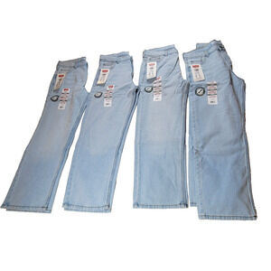 Wrangler Jeans Boys Loose Blue Sz 14 Husky Denim Pants Kids School Skater 5 Star